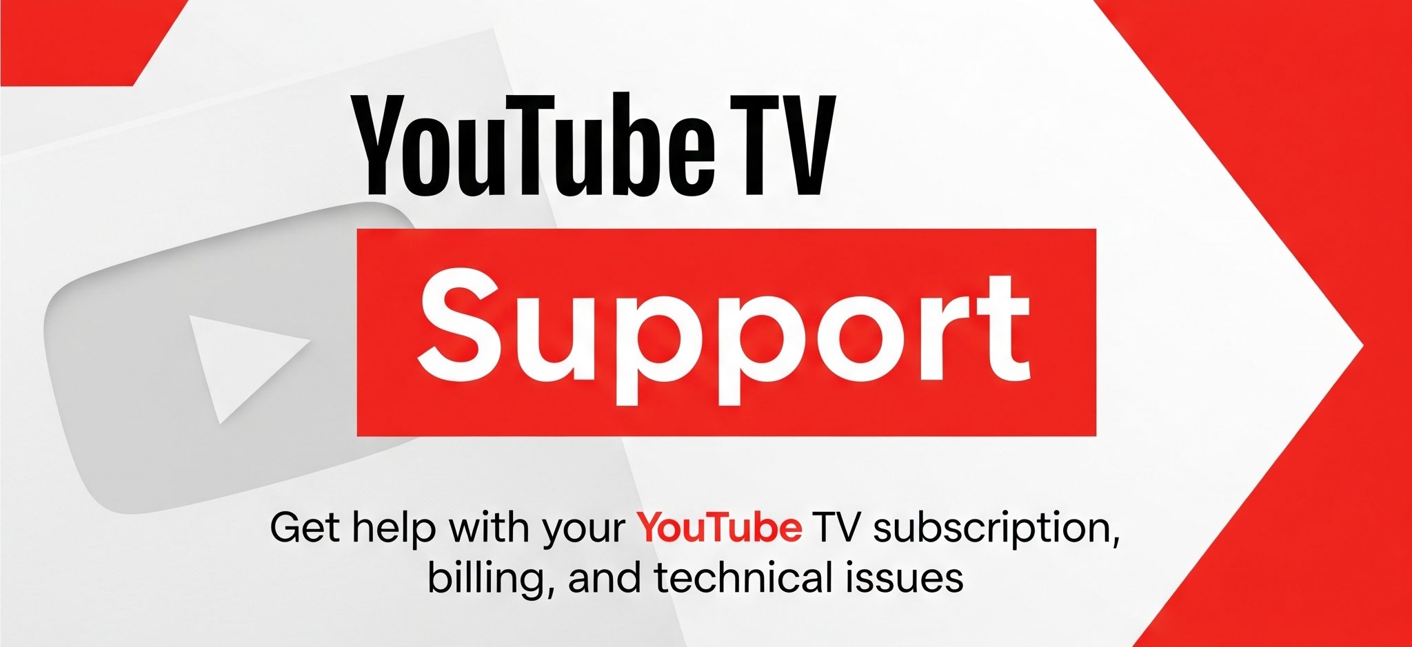 TV Support Banner
